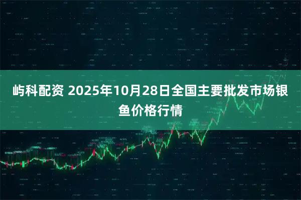 屿科配资 2025年10月28日全国主要批发市场银鱼价格行情