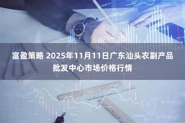 富盈策略 2025年11月11日广东汕头农副产品批发中心市场价格行情